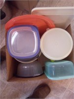 Box of tupperware