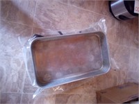 Large aluminum roasting pan