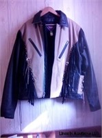 Genuine leather jacket large
