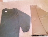 Two sweater both medium tan one is thermal