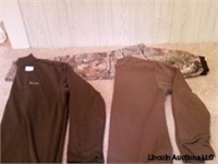 Thermal pant medium two long sleeve sweaters