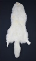 Antique White Fox Fur Pelt