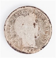 Coin 1897-O Barber Dime In Good - Rare Date