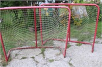 2 Red Hockey Nets