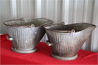 2- coal buckets