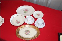 Miscellaneous rose dishes