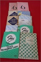 Your Neighbor Lady Cookbooks, 1940's