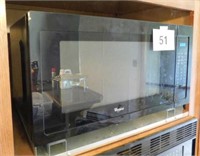 Whirlpool microwave, 1700 watts, serial