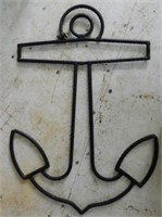 Iron anchor, 24 x 17