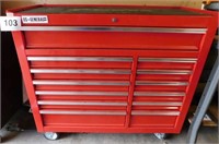 US General Pro 13 drawer roll-around tool cabinet,