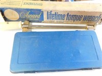 1960's Chrysler gold plated 1/2" torque wrench