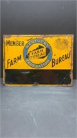 Farm Bureau advertising sign