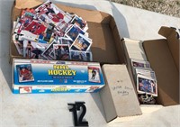 Flat of Hockey cards