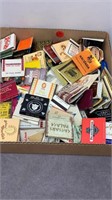 BOX LOT OF VINTAGE CASINO MATCHES (OVER 100)