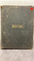 1888 MANUAL OF MUSIC BOOK (THICK)
