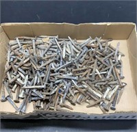 box  of numbered nails