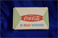 Vintage coca-cola playing cards