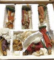 Early nativity scene figures