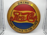 Pepsi-Cola Decorative Wooden Sign