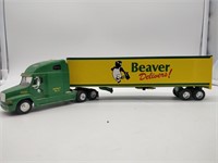 Beaver Delivers Transport Truck