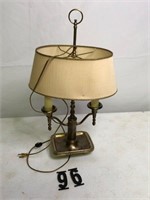Brass student lamp