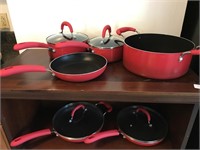 Chef Tested Pots and Pans Lids *Red Handle*