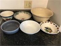 Decorative Bowls Big Mixing Bowls - HULL