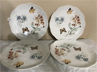 Lenox Butterfly Plates Set of 4