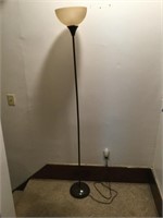 Floor lamp and shade