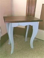 Small End table with painted legs