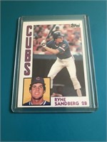 1984 Tops Ryne Sandberg card – Chicago Cubs