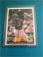 1984 Fleer Ryne Sandberg card – Chicago Cubs