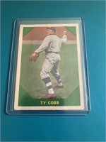 1960 Fleer Hall of Fame Ty Cobb card