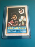 1973-74 Topps Julius Erving card – New York Nets 7
