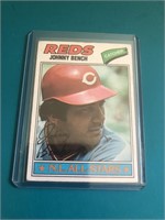 1977 Topps #70 Johnny Bench card – Cincinnati Reds