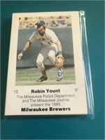 1985 Milwaukee Brewers TEAM SET (Yount, Molitor et