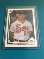 1991 Upper Deck Mike Mussina ROOKIE CARD – Orioles