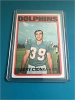 1972 Topps #140 Larry Csonka – Dolphins