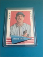 1961 Fleer Hall of Fame Frankie Frisch card – Card