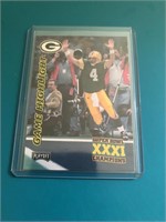 1997 Playoff Brett Favre Super Bowl XXXI card – Pa