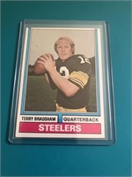 1974 Topps #470 Terry Bradshaw – Steelers