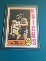 1974-75 Topps Phil Jackson – Knicks Bulls Lakers