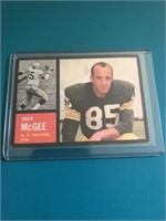 1962 Topps #67 Max McGee – Packers