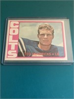 1972 Topps #93 Ted Hendricks ROOKIE CARD – Colts R
