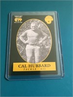 Cal Hubbard Green Bay Packers Hall of Fame card