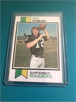 1973 Topps #487 Ken Stabler ROOKIE CARD – Raiders