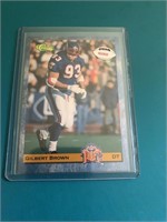 1993 Classic Gilbert Brown ROOKIE CARD – Packers