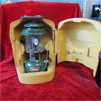 Vintage Coleman Lantern in plastic  case.
