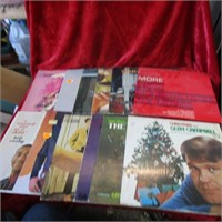 (12) Mostly 1960's 70's Vinyl records rock and