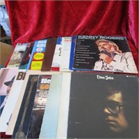 (16) Mostly 1960's 70's Vinyl records rock and